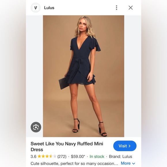 Lulus Ruffled Mini Dress - Picture 2 of 7